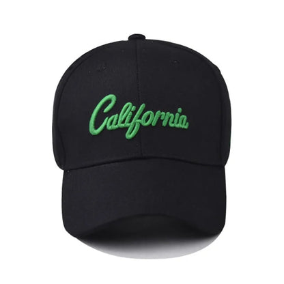 Mens Baseball Cap 3d California Embroidery Dad Hat