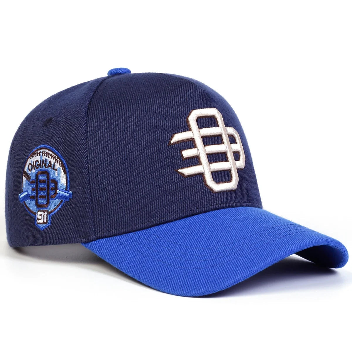 Unisex OE Side 91 Embroidery Baseball Caps Outdoor Spring and Autumn