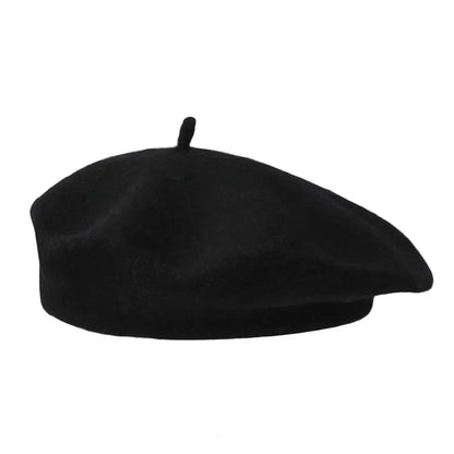 Berets Hat Autumn Winter Warm Wool Berets Hat