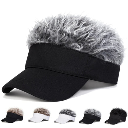 Unisex Personalized Wig Baseball Caps Spring Autumn