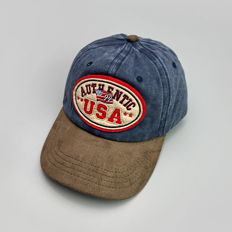 Personal American Letter Embroidery Baseball Hats