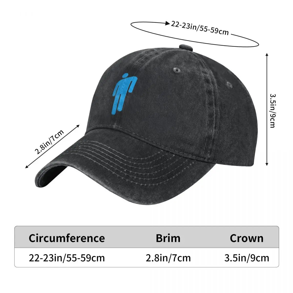 Hit Me Hard And Soft Denim Baseball Cap Music Album Kpop Rock Trucker Hat Summer