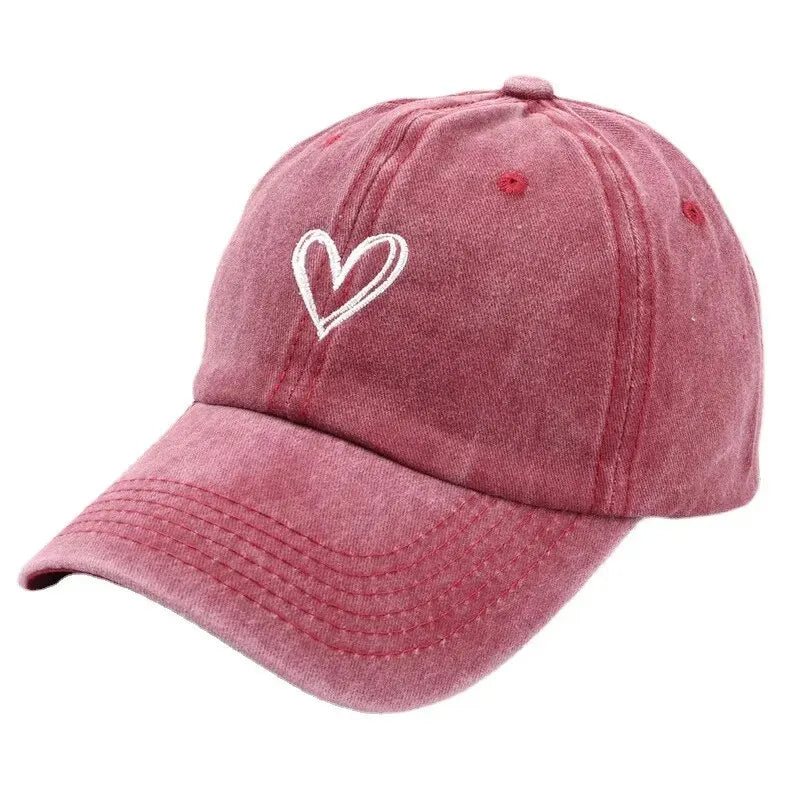 Spring Summer Hat Denim Baseball Hat Female