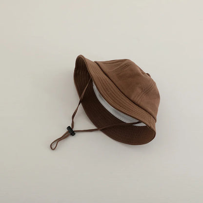 Autumn Cute Boys Fisherman Hat Girls Super Cute Cartoon Bear