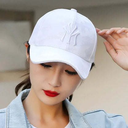 Cool Summer Autumn Women's Baseball Caps Men Male Sun Hat Brand Letter Embroidery Fashion