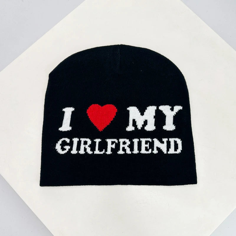 New Unisex Design Sense Love Letter Knitted Hats
