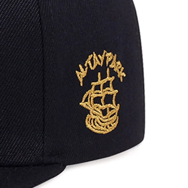 Fashion Men Women Hip Hop Baseball Cap Crown Embroidery Snapback Hat