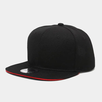 Flat Brim Snapback Cap Fashion Hip Hop Baseball Hat