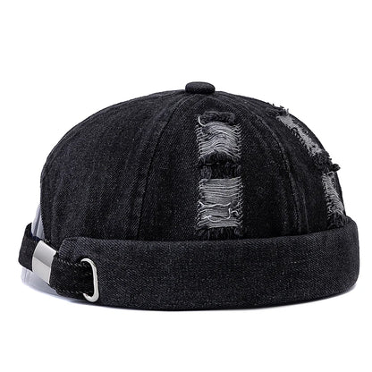 Hot Sale Broken Hole Landlord Hats Men's
