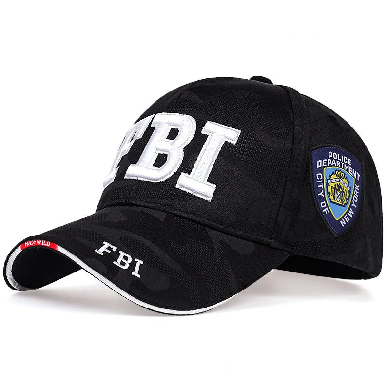 Kanye FBI Fashion Letters Baseball Caps for Men's Women Female Male Sport