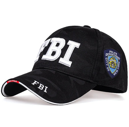 Kanye FBI Fashion Letters Baseball Caps for Men's Women Female Male Sport