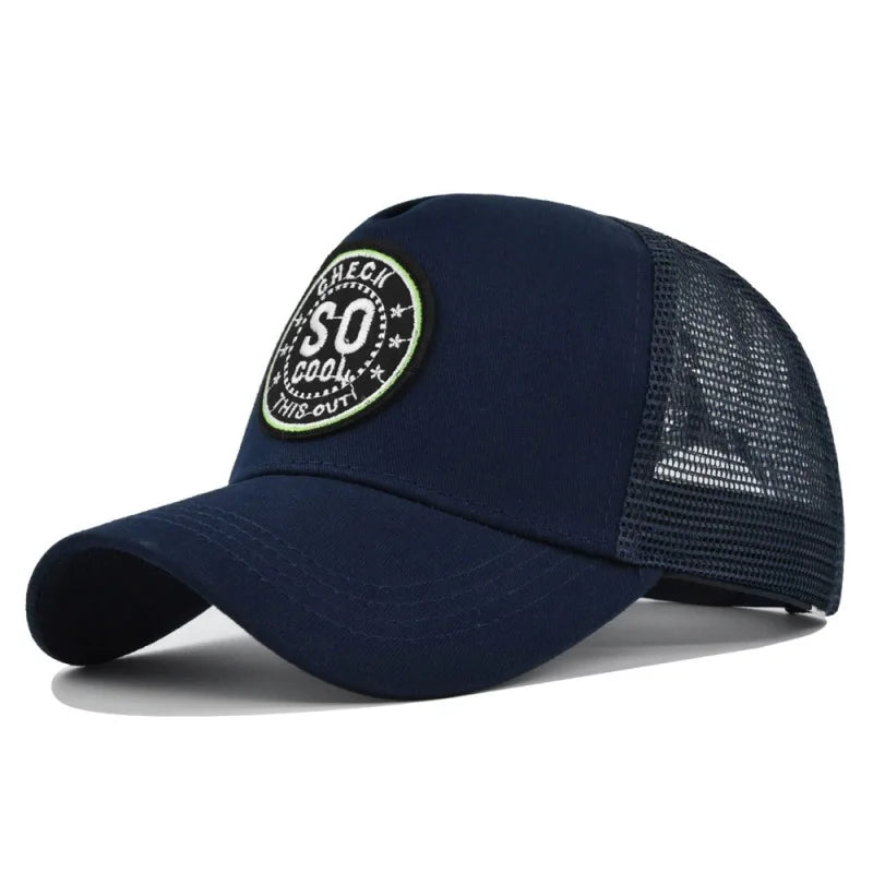 So Cool Embroidered Mesh Baseball Cap