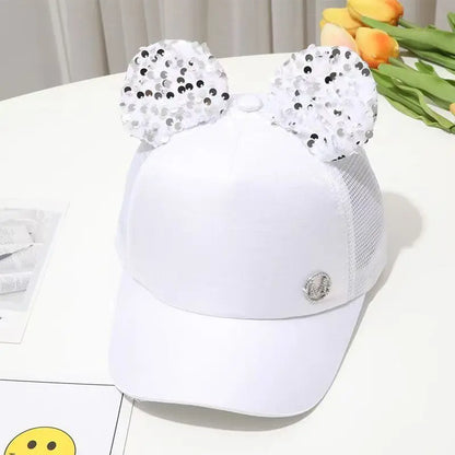New Cartoon Children Baseball Cap Kids Girls Sun Hat Adjustable