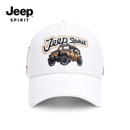 2026 Jeep High-Quality Pure Cotton Embroidered Baseball Cap