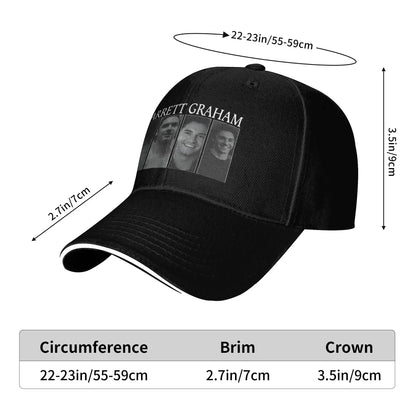 Garrett Grahams Multi-Frame Retro Art  Women Men Baseball Cap