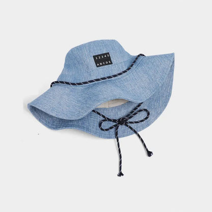 Korean Fashion Man Washed Denim Hat
