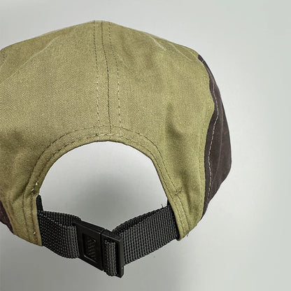 American Color Block Letter Retro Baseball Hats New Men Woman