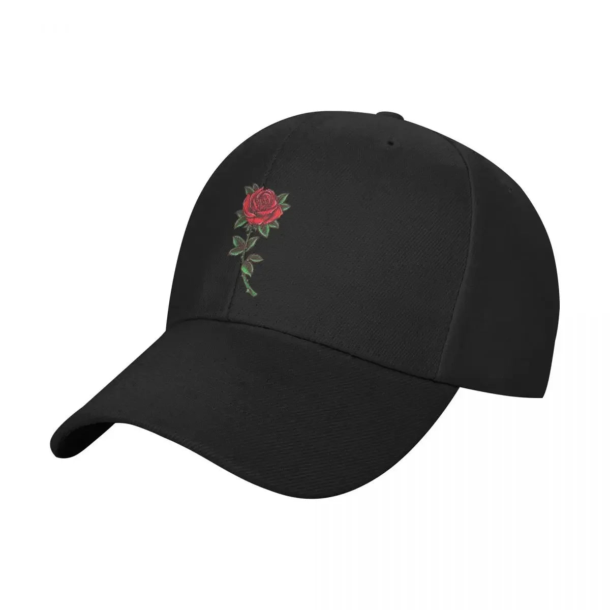 floral rose Baseball Cap Hat Man Women's