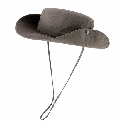 100% Cotton Fisherman Hat Dad Summer Outdoors Sun Cap Man