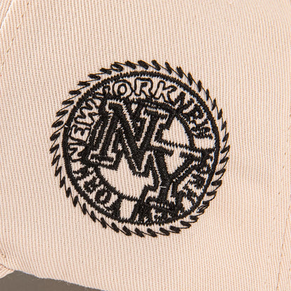 1pc Unisex Baseball Cap with Embroidered New York Logo and Stars - Lightweight Cap