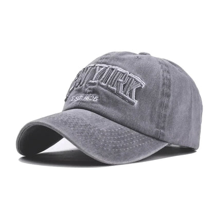 Fashion New York 1625 Embroidery Baseball Caps Adult Sun Hats Hip Hop Hat Sports Caps