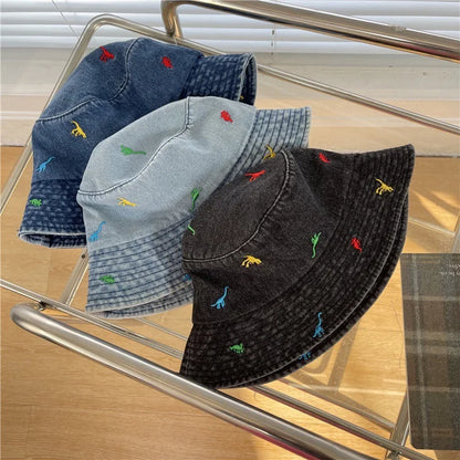 New Denim Summer Bucket Hat For Women