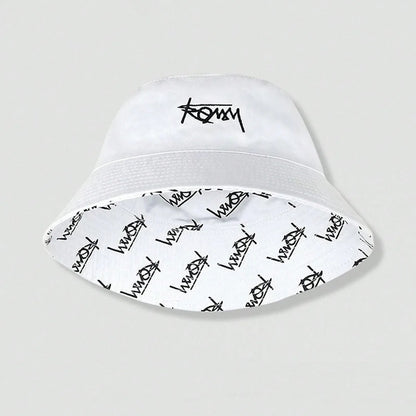 Embroidered Printed Fisherman Hat Men And Women