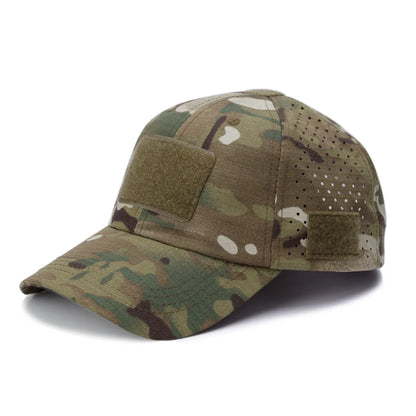 Athletic Casual Breathable Camouflage Baseball Cap for Men