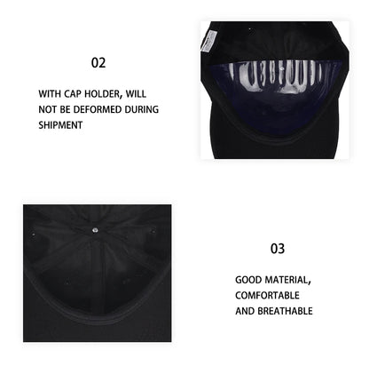 Minimalist Logo Print Baseball Cap Soft Comfortable and Breathable Unisex Perfect For Daily Style Hat