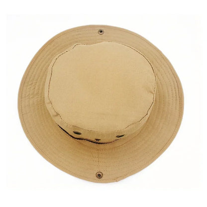 Men & Women Sun Hat Camouflage Cap Outdoor Sports Sun Bucket Cap 60cm