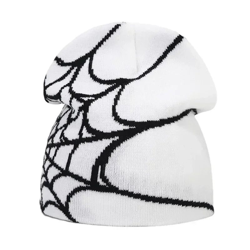 Y2K Letter Knitted Winter Autumn Beanie Cap Men Women