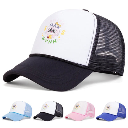 Unisex Girl Letter Printing Baseball Net Caps Spring Summer