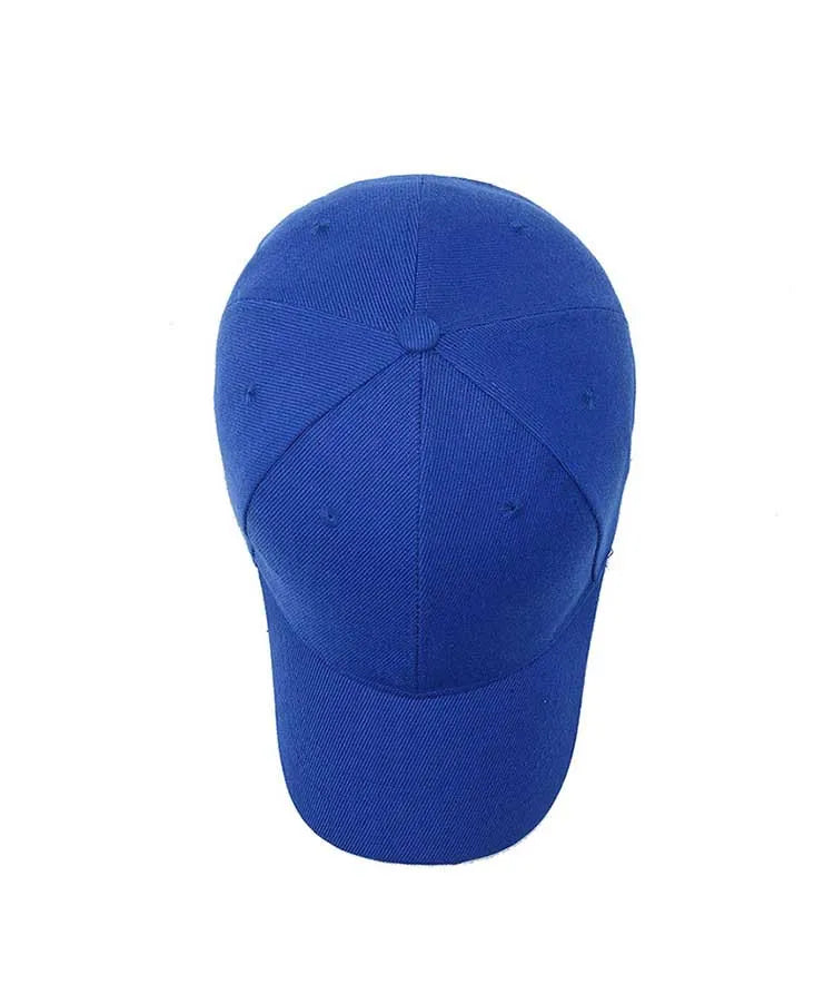 Unisex Cap Casual Plain Baseball Cap Adjustable Snapback Hats Hip Hop Cap Street Dad Hat