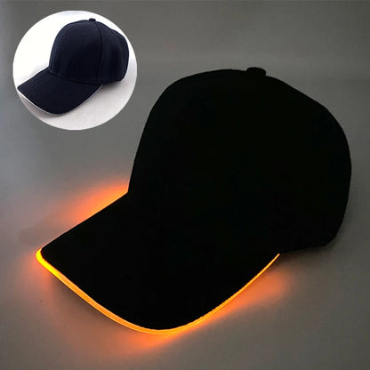 Adult Hat Led Optical Fibre Cap Hip Hot Hat Night Club Concert Masquerade
