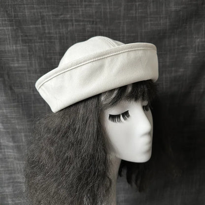 Japanese Korean Style Stripe Bucket Hat