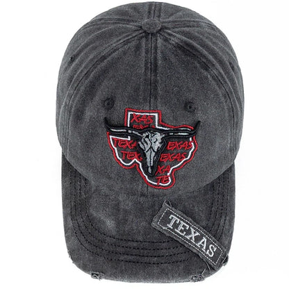 Unisex Washed Cotton Cap Vintage Baseball Cap
