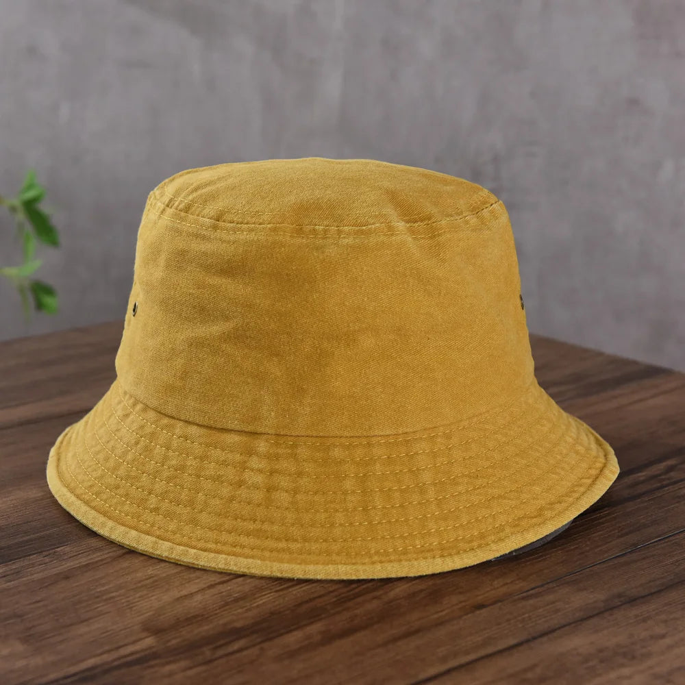 Fashion Foldable Burrs Bucket Hat for Women Men