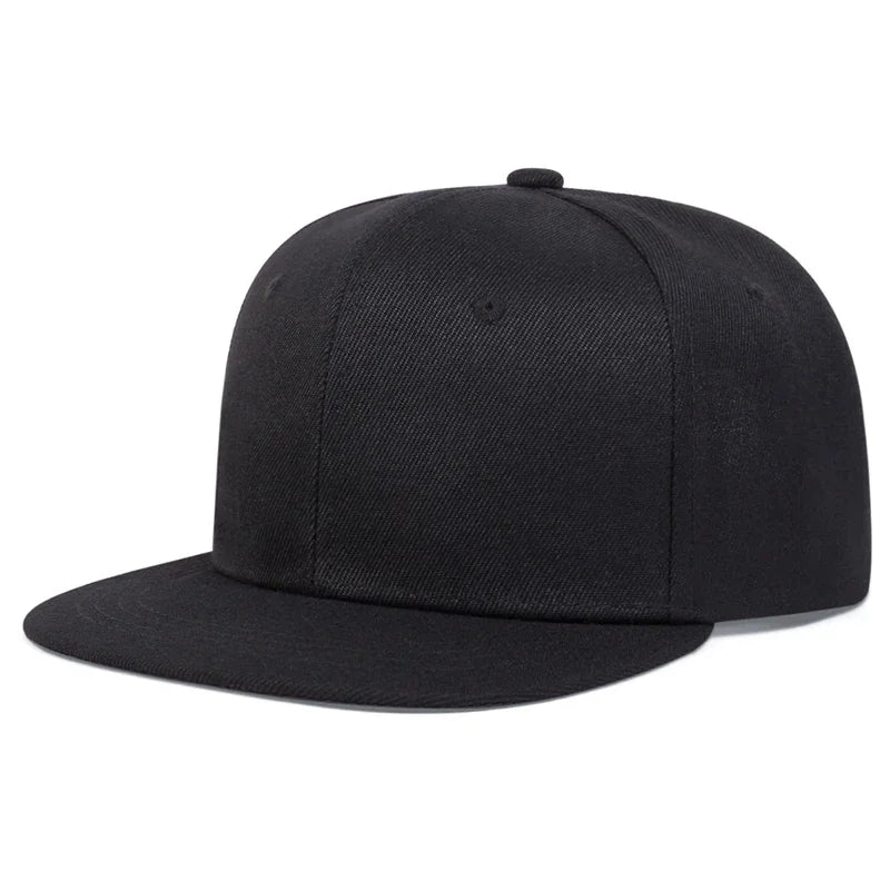Unisex Light Board Solid Color Hip-Hop Hats Spring Autumn