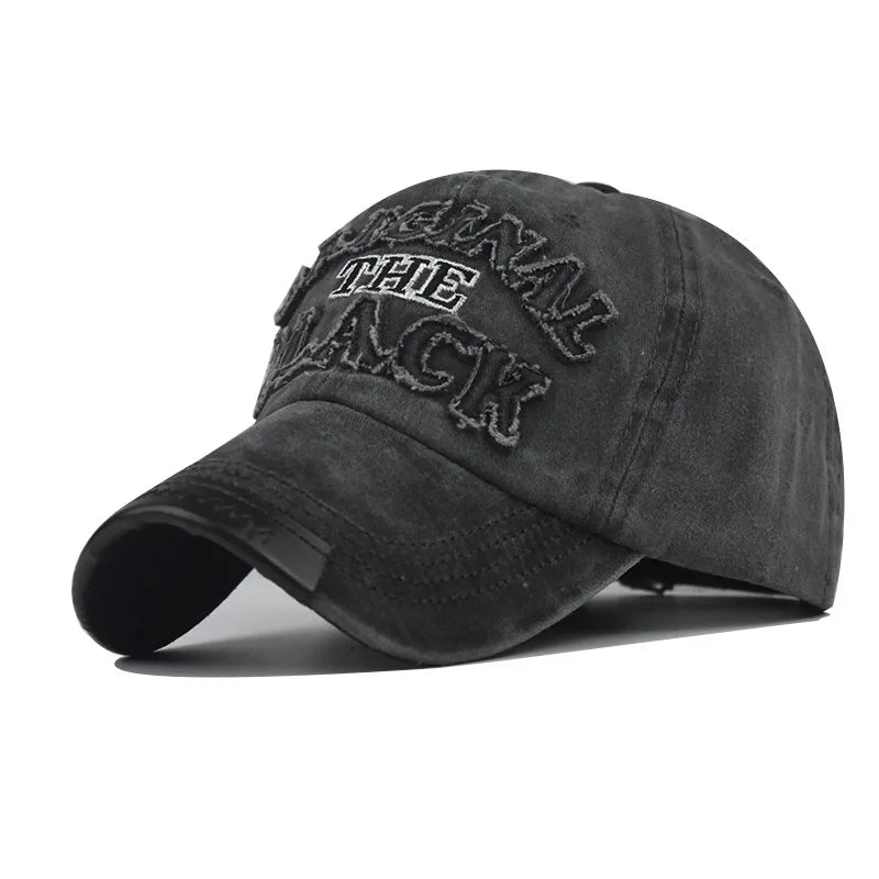 New Unisex Vintage Wash Denim Men Women Baseball Caps