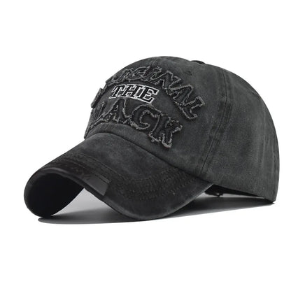 New Unisex Vintage Wash Denim Men Women Baseball Caps