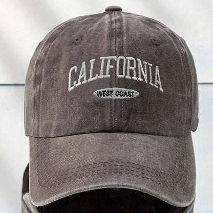 "California West Coast" Embroidered Baseball Cap Unisex