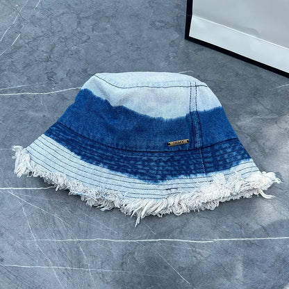 Outdoor Big Head Retro Basin Cap Travel Sunshade Street Basin Caps