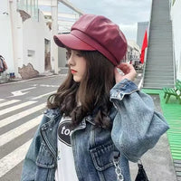 Burgundy PU