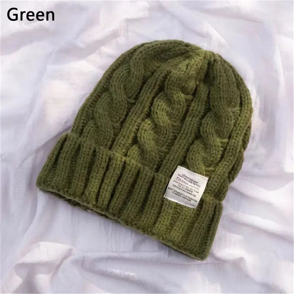 New Jamaican Reggae Loose Knitted Beanie Warm Wool Knitted Rainbow Hat