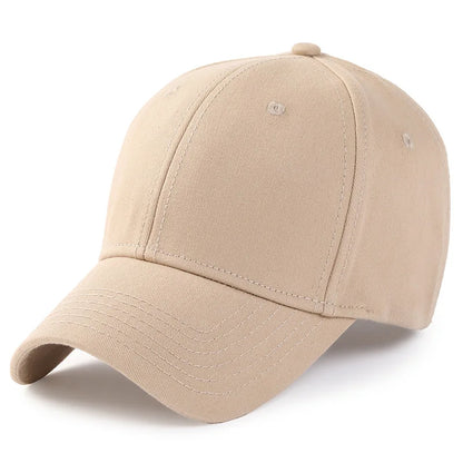 13 Colors Adult Sold Hard Top Cotton Big Size Baseball Cap