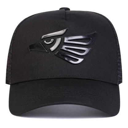 Unisex Mexican Eagle Label Baseball Net Caps Outdoor Adjustable Casual Hats Hip Hop Hat Sunscreen Hat