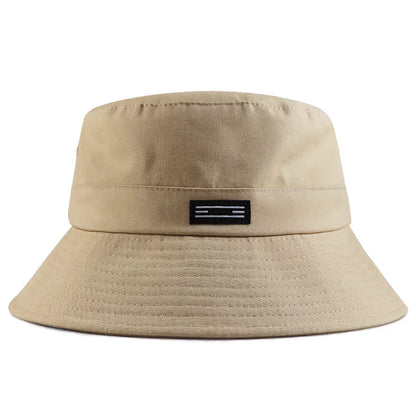 Oversize Big Head Cotton Bucket Hat Fisherman Fishing Plus Size Sun Cap Kids Boys Girls