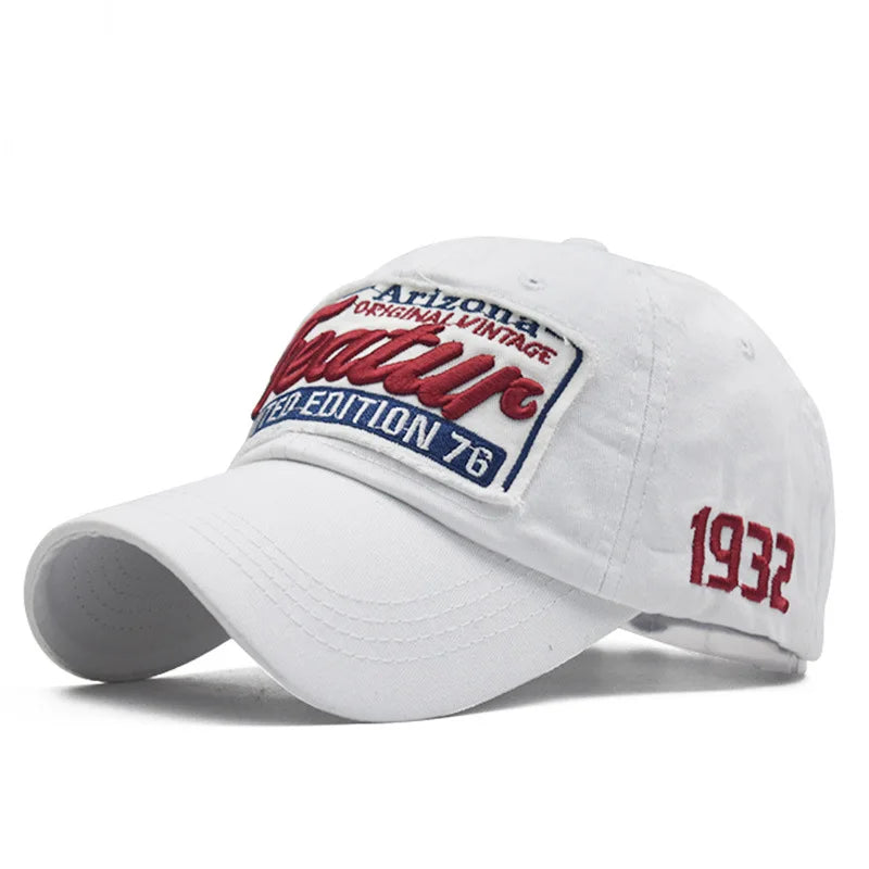 New Men Baseball Cap Letter Embroidery Summer Fashion Cotton Women