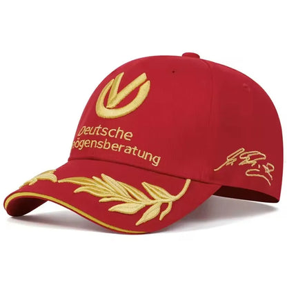 Ayrton Senna Racer Fashion Letter Embroidery Cap Outdoor