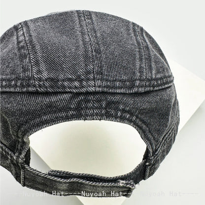 New Men Women Niche Retro Solid Embroidered Letters Baseball Hats